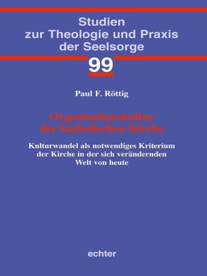 cover image of Organisationskultur der katholischen Kirche